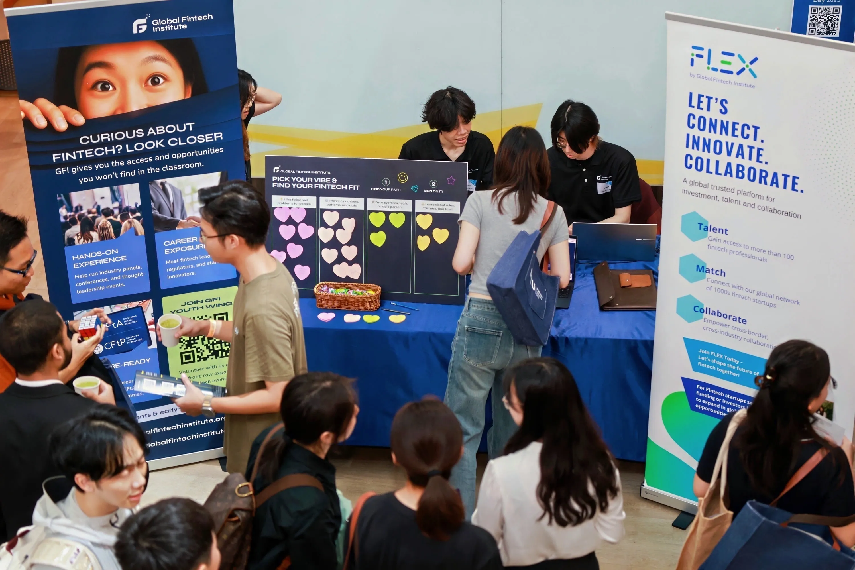 A community for students and young professionals shaping the future of fintech.